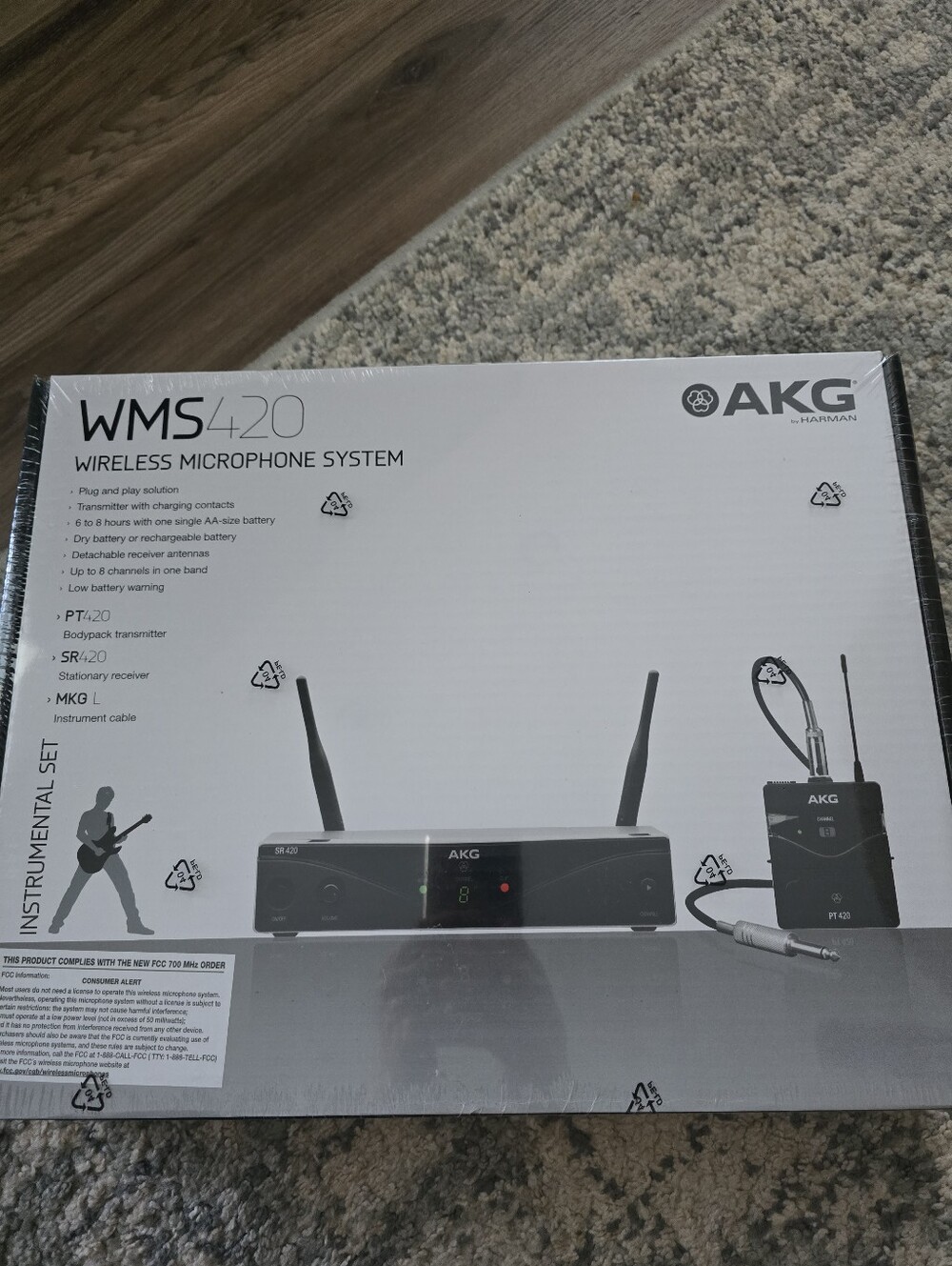 WMS420 Wireless Microphone System - Black